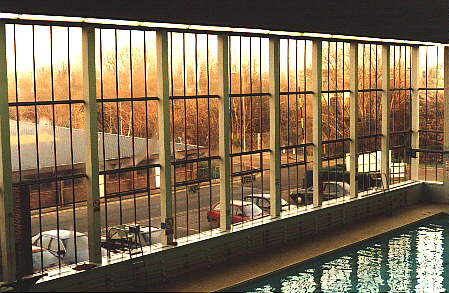 [Photo of pool windows]