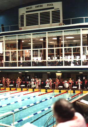 [Photo of pool from cafe]