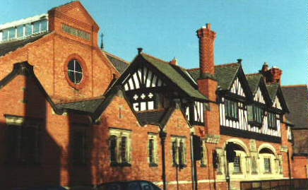 [Photo of pool entrances]