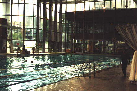 [Photo of pool windows]