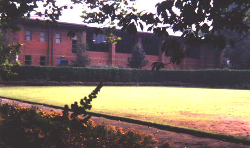 [Photo of pool from bowls green]